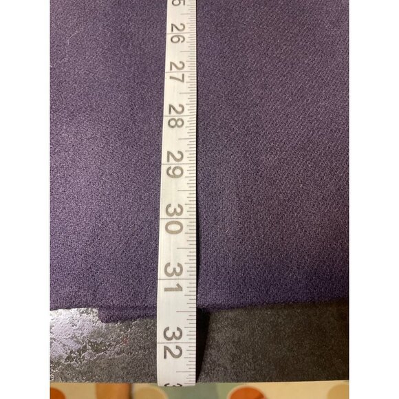 Vintage Stephanie Andrews Navy Blue Double Breasted Wool Blazer Jacket Sz 14P - Picture 9 of 9